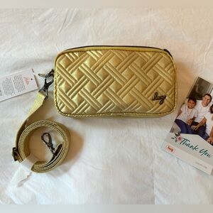 Lug Gold Coupe XL Matte Luxe VL Convertible Crossbody Bag